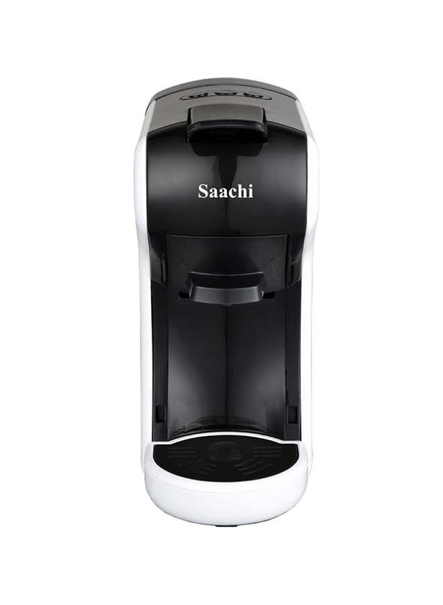 ماكينة قهوة ساتشي 1450 واط 600 مل أبيض/أسود Saachi White/Black 600Ml 1450 W Multi Capsule Coffee Maker -