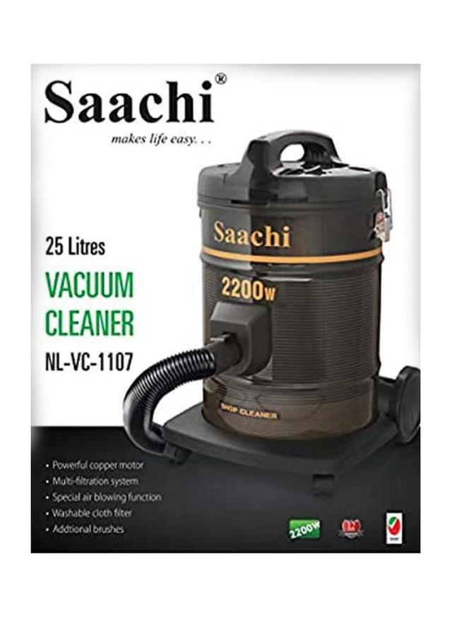 Saachi Vacuum Cleaner With Air Blowing Function 25 l 2200 W NL VC 1107 BR Brown - SW1hZ2U6MjQwNTMz