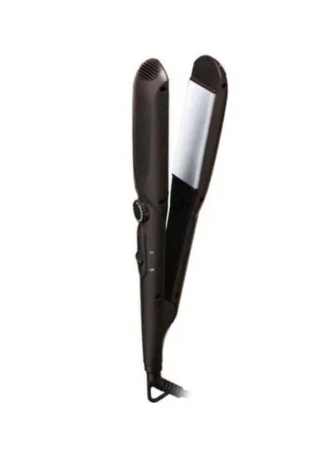 BRAUN Satin Hair Straightener With Wide Plates Black/White