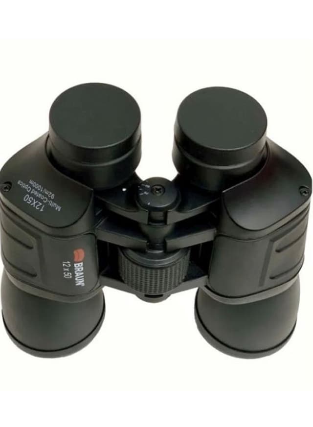 دربيل تكبير ×12 أسود براون BRAUN Black Enlarge x 12 Universal Binocular