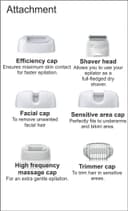 BRAUN Silk Epil 7 7 561 Wet And Dry Cordless Epilator Grey 17.6x23.6x8.2centimeter