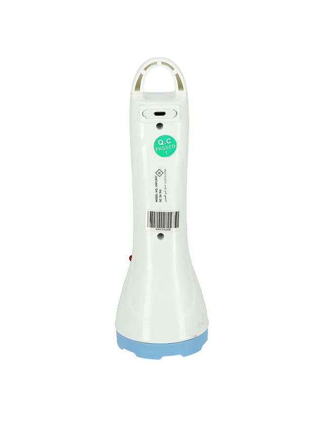 Krypton Knfl5031 Rechargeable Led Flashlight For Camping Hiking Trekking Outdoor Blue/White