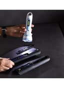 Krypton Knfl5031 Rechargeable Led Flashlight For Camping Hiking Trekking Outdoor Blue/White