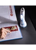 Krypton Knfl5031 Rechargeable Led Flashlight For Camping Hiking Trekking Outdoor Blue/White