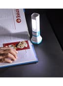 كشاف محمول قابل لإعادة الشحن مع مصباح اضافي 400 ميلي أمبير Krypton Knfl5087 Rechargeable Led Flashlight With Lantern