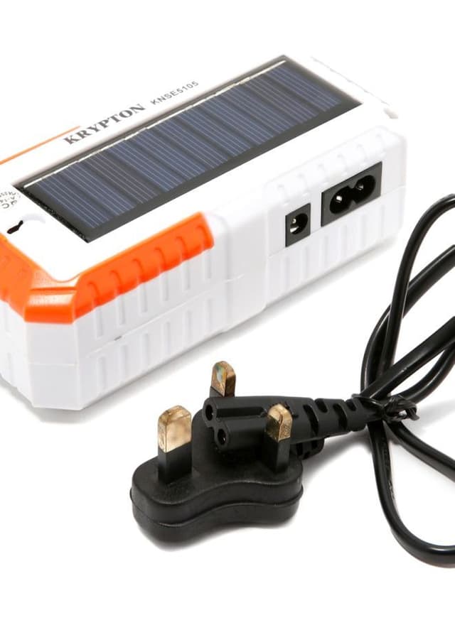 Krypton Solar Panel Led Emergency Light White/Orange