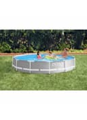 مسبح عائلي بشكل دائري 366x76 سم | Intex Prism Frame Pool