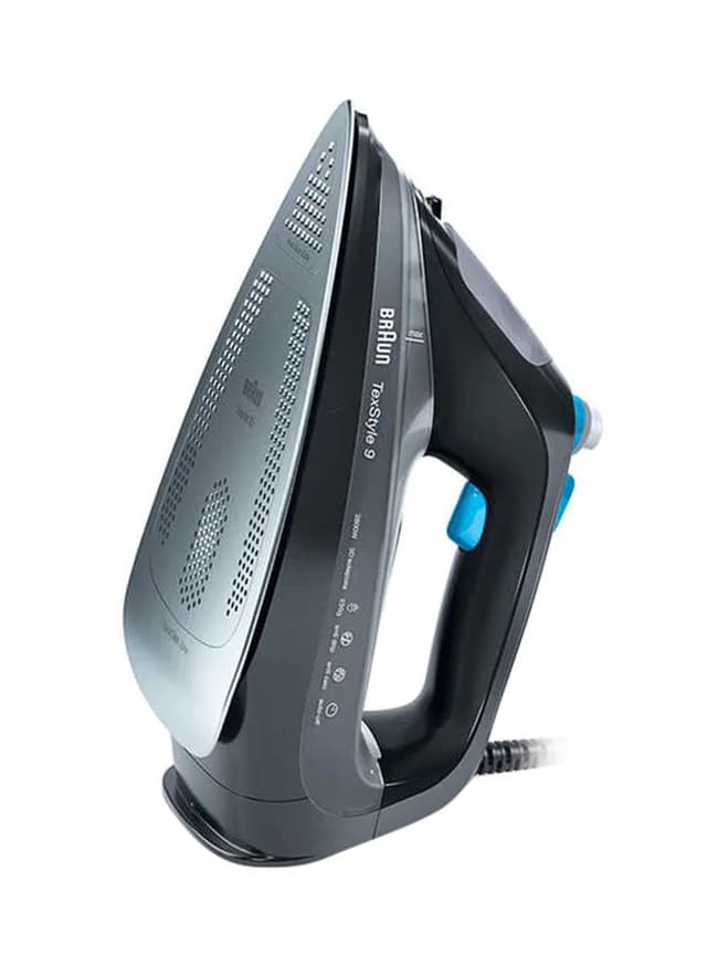 مكواة بخار كهربائية ( 2800W ) - اسود BRAUN - Tex Style 9 Pro Steam Iron SI 9188 BK