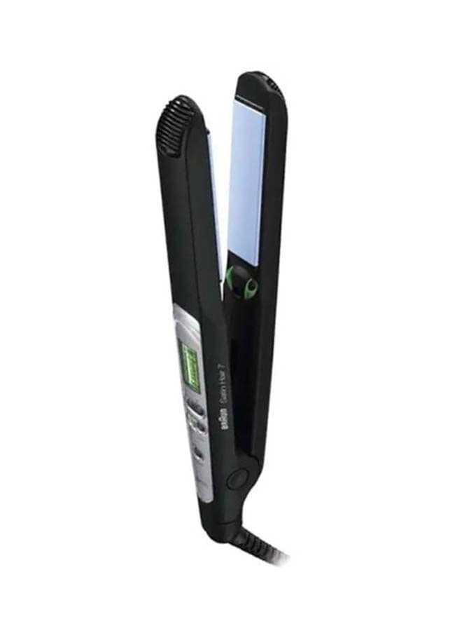 BRAUN Satin Hair 7 Hair Straightener Black/ Silver 38watts