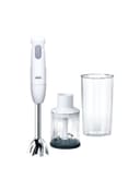 خلاط يدوي بقوة 450 واط - أبيض BRAUN - Electric Hand Blender 1  MQ120