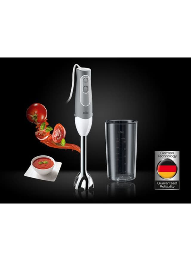 خلاط يدوي بقوة 450 واط - أبيض BRAUN - Electric Hand Blender 1  MQ120