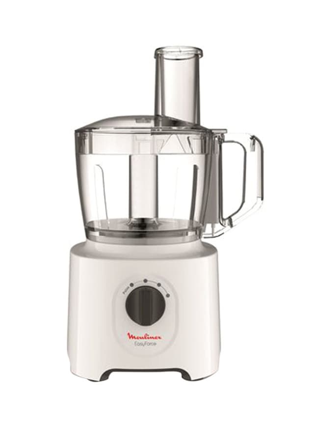 محضرة طعام 1 لتر 800 وات أبيض مولينكسMoulinex Food Processor 1 L 800 W Ytre987809 White