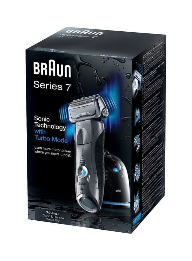 ماكينة حلاقة براون للرجال السلسلة 7 Braun Electric Wet And Dry Shaver Series 7 799cc
