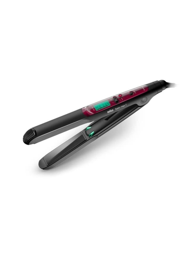 BRAUN Hair Straightener Black/Pink 0.62g - 135609