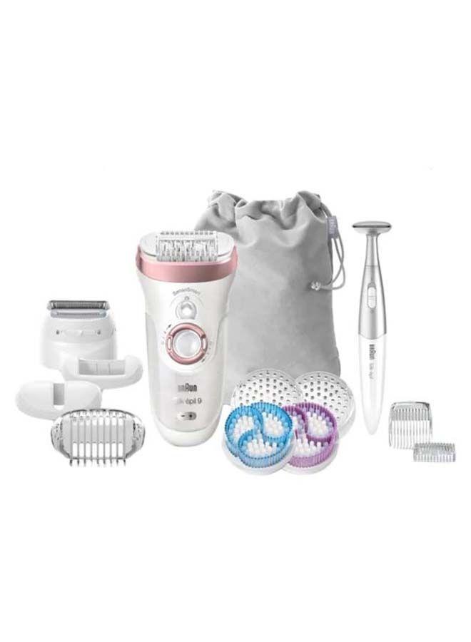 براون لازالة الشعر ( 13 ملحق ) - ابيض BRAUN - Silk Epil 9 Epilator Multicolour