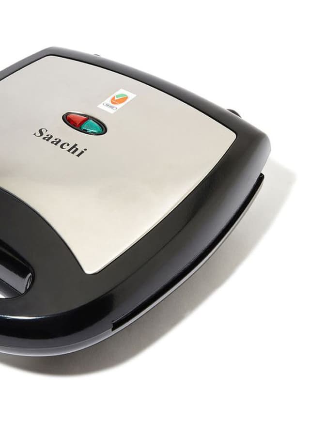 جهاز صنع الوافل بسعة 4 قطع Piece Waffle Maker - Saachi