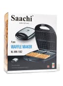 جهاز صنع الوافل بسعة 4 قطع Piece Waffle Maker - Saachi