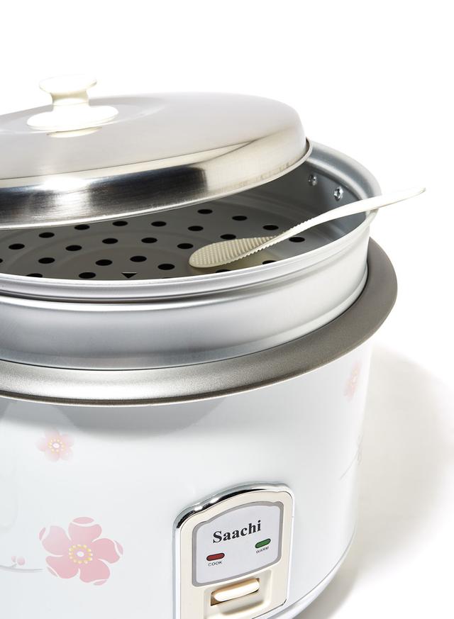 جهاز طبخ الأرز الكهربائي بسعة 4.6 لتر 1600 واط Saachi - Rice Cooker With A Keep Warm Function