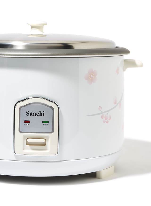 جهاز طبخ الأرز الكهربائي بسعة 4.6 لتر 1600 واط Saachi - Rice Cooker With A Keep Warm Function