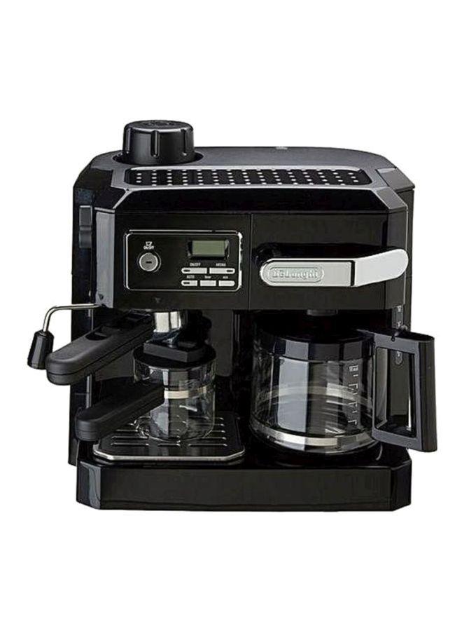 ماكينة قهوة بقوة 1700 واط Combination  Coffee Maker  BCO320 - De'Longhi