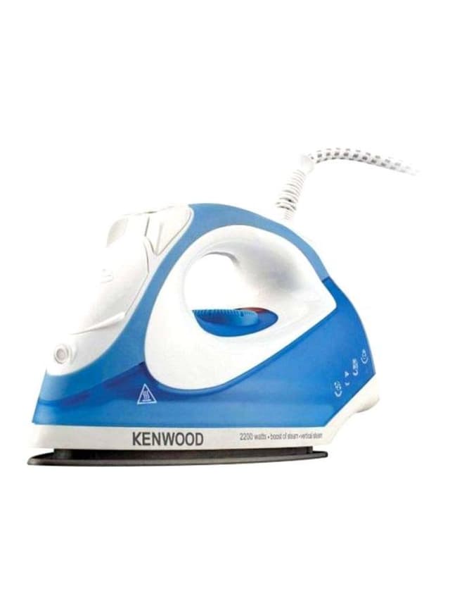 Kenwood Steam Iron 2200W 2200 W ISP100BL Blue/White