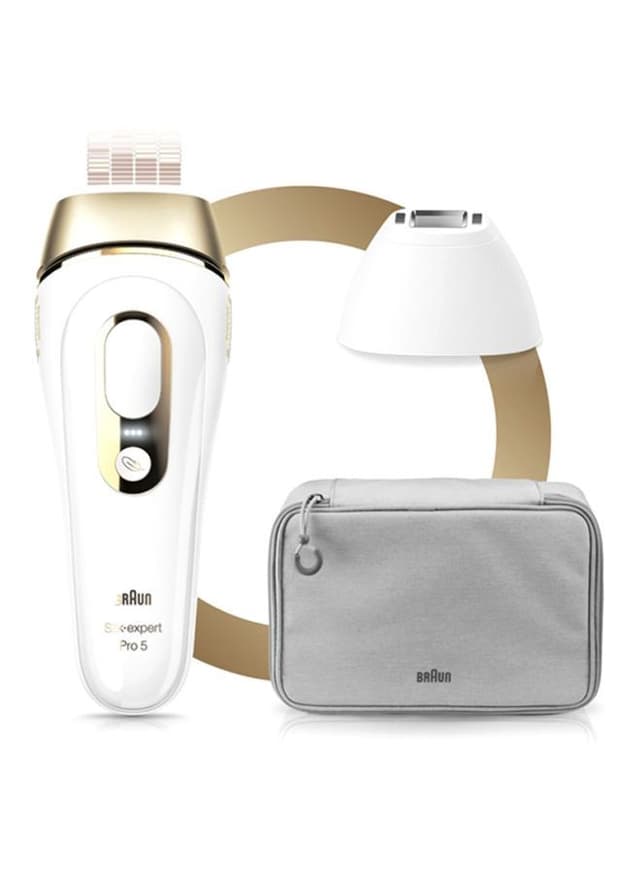 BRAUN Silk expert Pro 5 PL5117 Hair Removal System With 3 Extras White 27.6 x 9.9 x 19.3cm