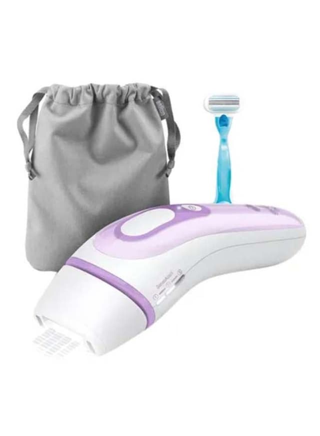 Braun Silk Expert Pro 3 Pl3011 Latest Generation Ipl Permanent Hair Removal White/Purple