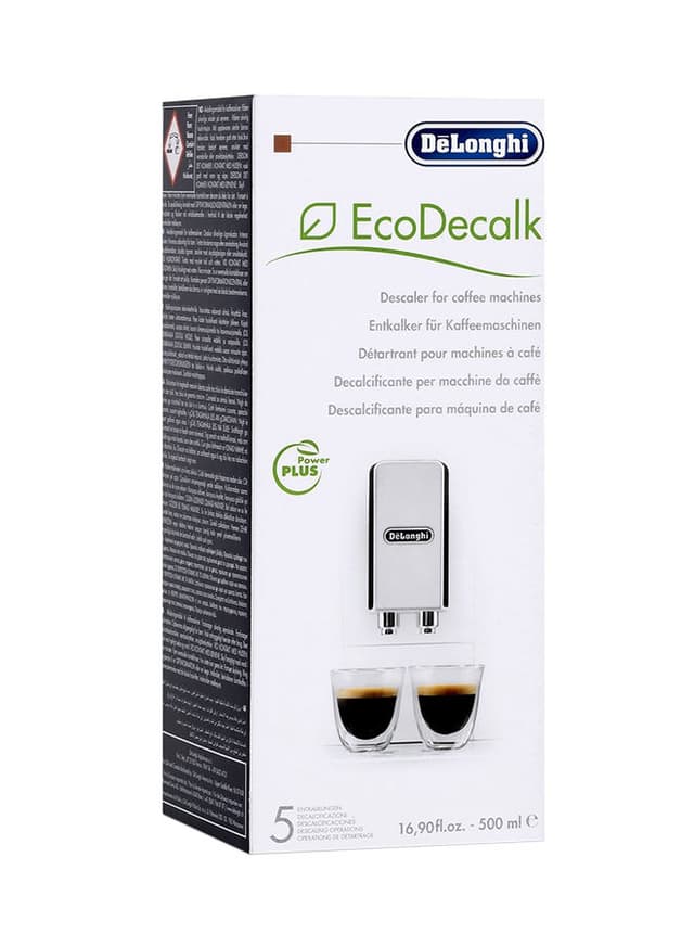 مزيل الكلس لماكينة القهوة بحجم 500 مل  EcoDecalk Descaler Set  5513296041 - De'Longhi