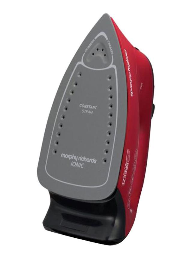 morphy richards Breeze Steam Iron With Auto Shut Off 350 ml 300272 Red/Black - SW1hZ2U6MjYyNzcx