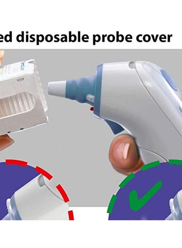 مقياس حرارة ( للاذن ) - ابيض BRAUN - ThermoScan 7 With Age Precision Thermometer - IRT6520