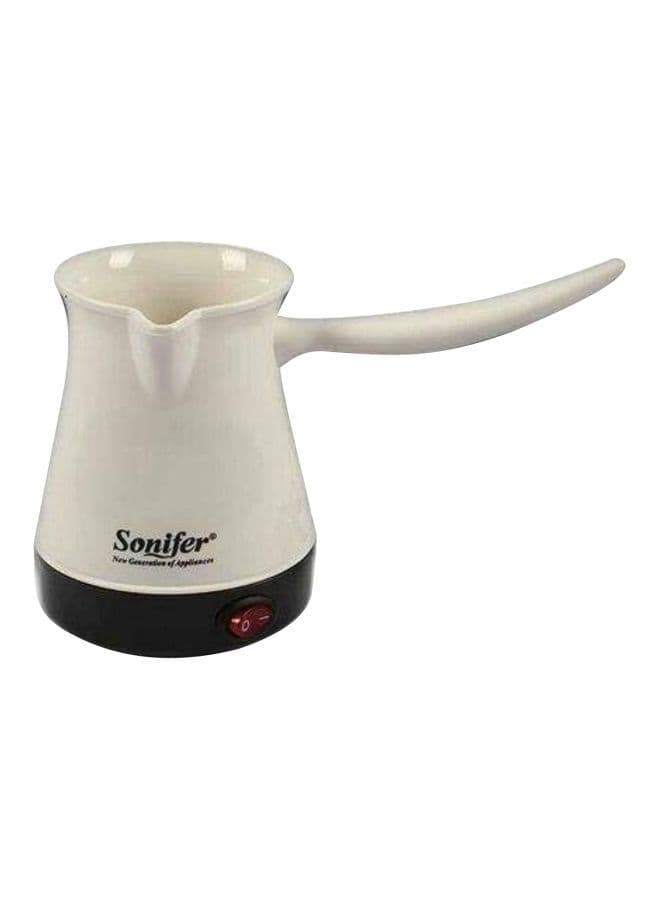 Sonifer Countertop Electric Turkish Coffee Pot 400W B07MX7V25V White/Black