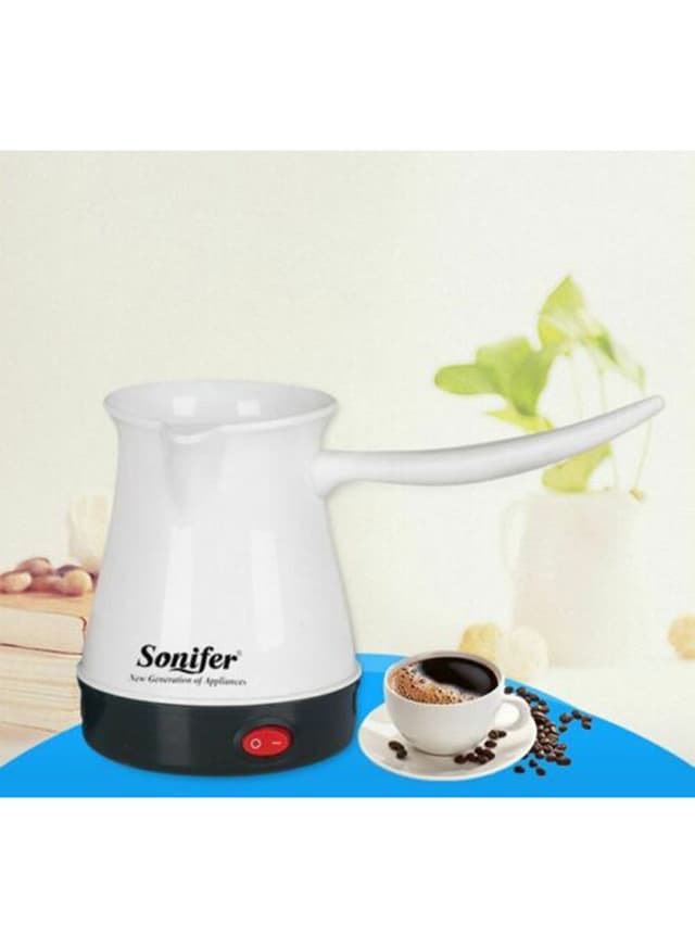Sonifer Countertop Electric Turkish Coffee Pot 400W B07MX7V25V White/Black