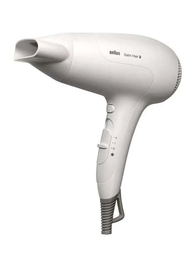 BRAUN Satin Hair 3 Power Perfection Dryer White 2000watts