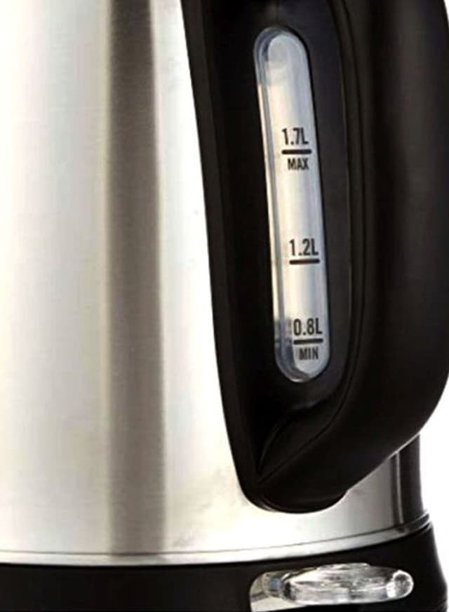 MOULINEX Stainless Steel Electric Kettle 1.7L 1.7 l 2400 W BY550D27 Silver/Black