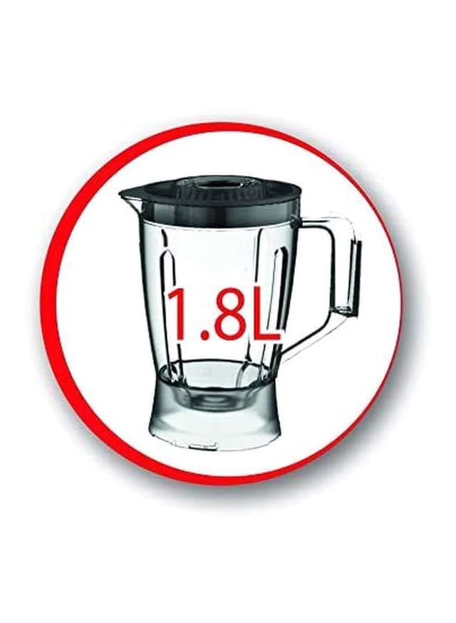 Moulinex Food Processor 800 W Fp247127 White/Clear