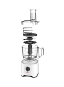 Moulinex Food Processor 800 W Fp247127 White/Clear
