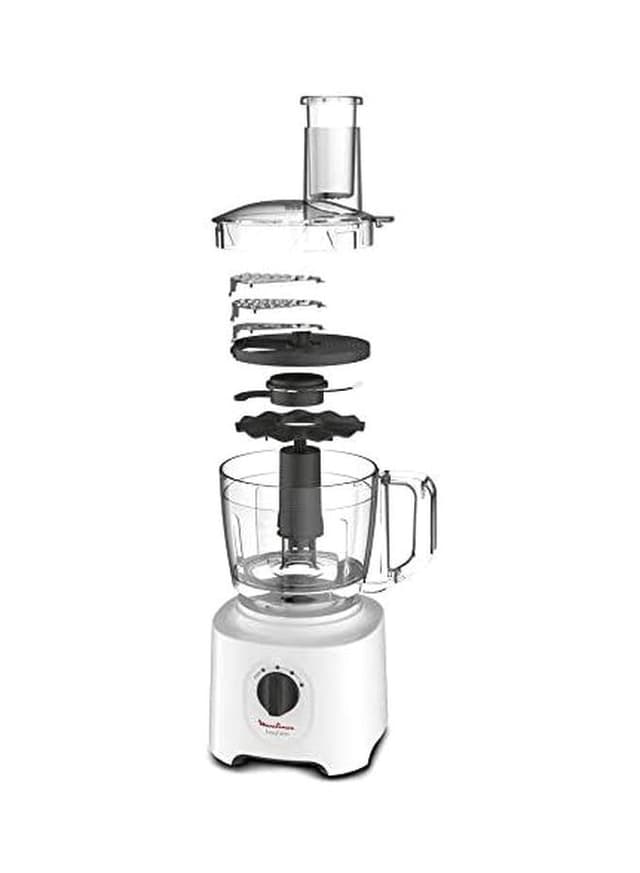 Moulinex Food Processor 800 W Fp247127 White/Clear