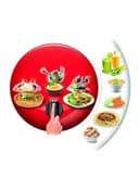 Moulinex Food Processor 800 W Fp247127 White/Clear