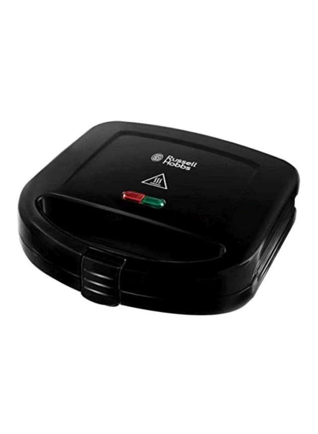 توستر باستطاعة 760W بسعة 4 شرائح سندويش Russell Hobbs Sandwich Maker