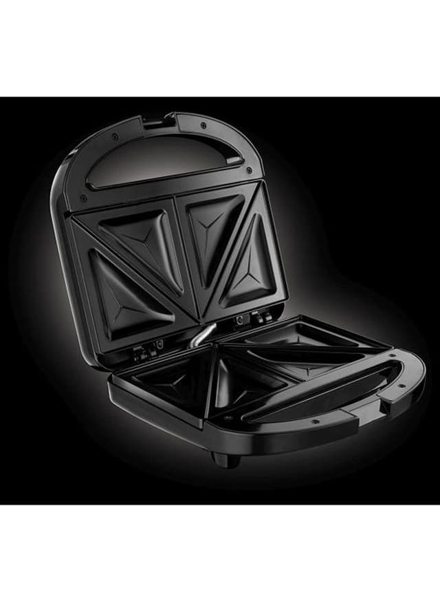 توستر باستطاعة 760W بسعة 4 شرائح سندويش Russell Hobbs Sandwich Maker