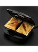 توستر باستطاعة 760W بسعة 4 شرائح سندويش Russell Hobbs Sandwich Maker