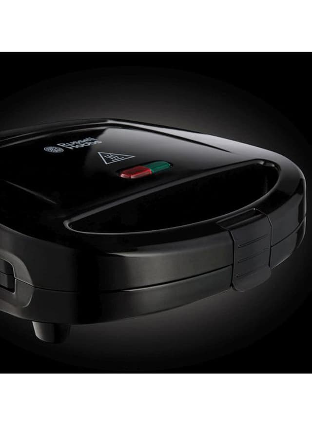توستر باستطاعة 760W بسعة 4 شرائح سندويش Russell Hobbs Sandwich Maker