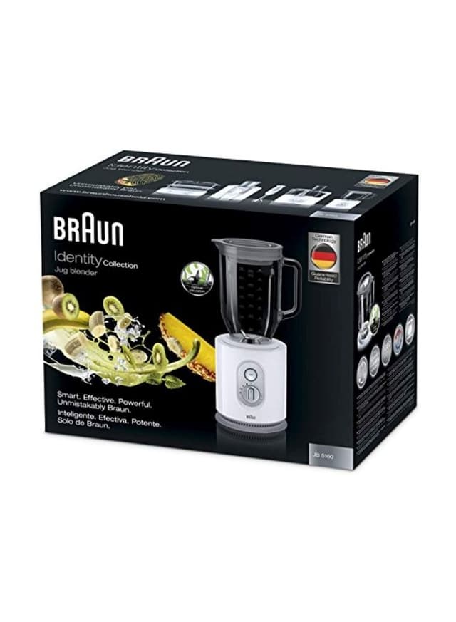 BRAUN Identity Collection Blender 1000 W JB 5160 White/Clear/Grey