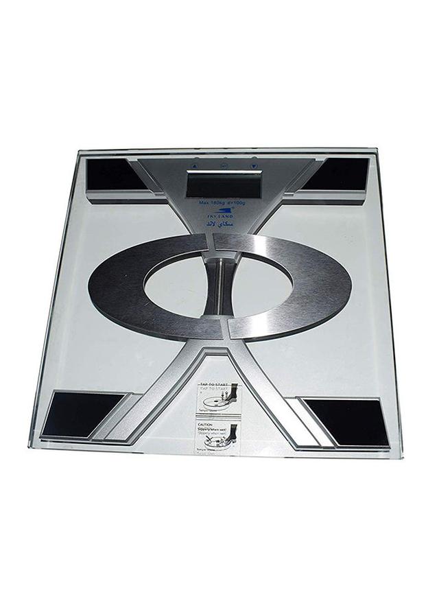 SkyLand Body Fats And Water Hydration Scale EG-001 Black/Silver - SW1hZ2U6MjMyOTI2