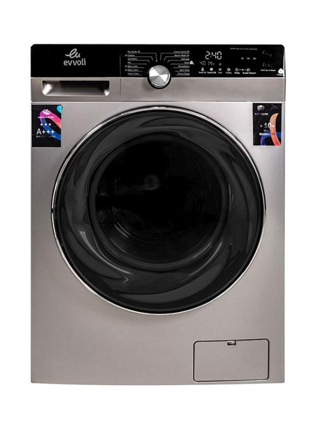 غسالة أتوماتيكية بسعة 9 كجم وقوة 2000 واط evvoli - Washing Machine - SW1hZ2U6MjQyODIz