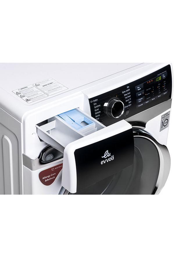 evvoli Direct Drive Motor Front Load Washing Machine 9 kg 2000 W EVWM FDDH 914W White/Black