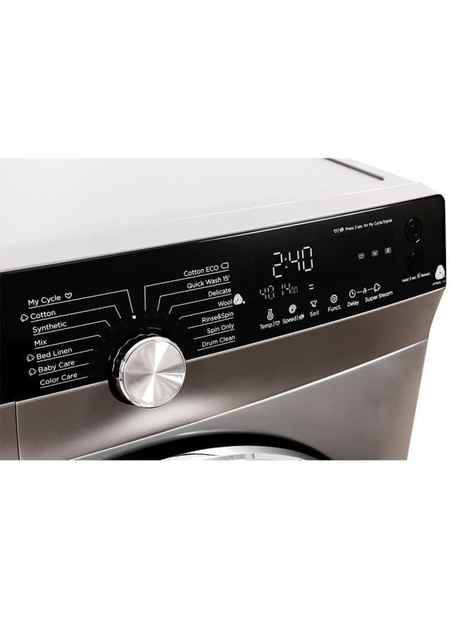 غسالة أتوماتيكية بسعة 10 لتر وقوة 1950 واط evvoli - Washing Machine