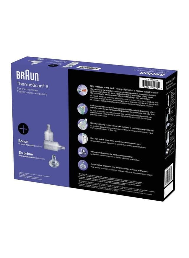 BRAUN Digital Ear Thermoscan Thermometer