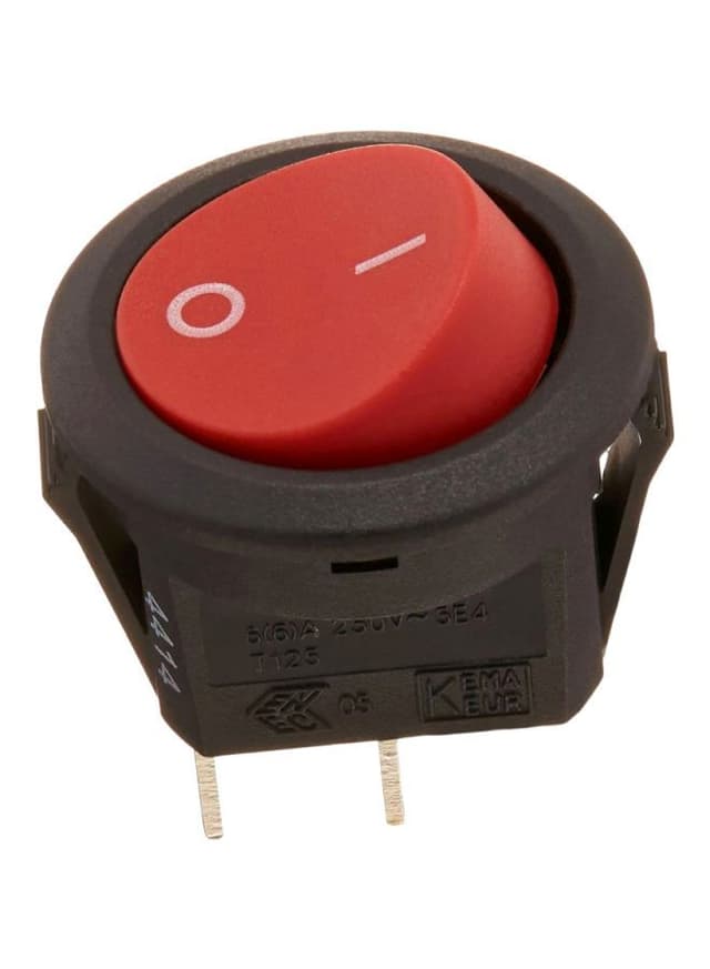 HOOVER Rocker Vacuum Cleaner Switch Black/Red - 270881