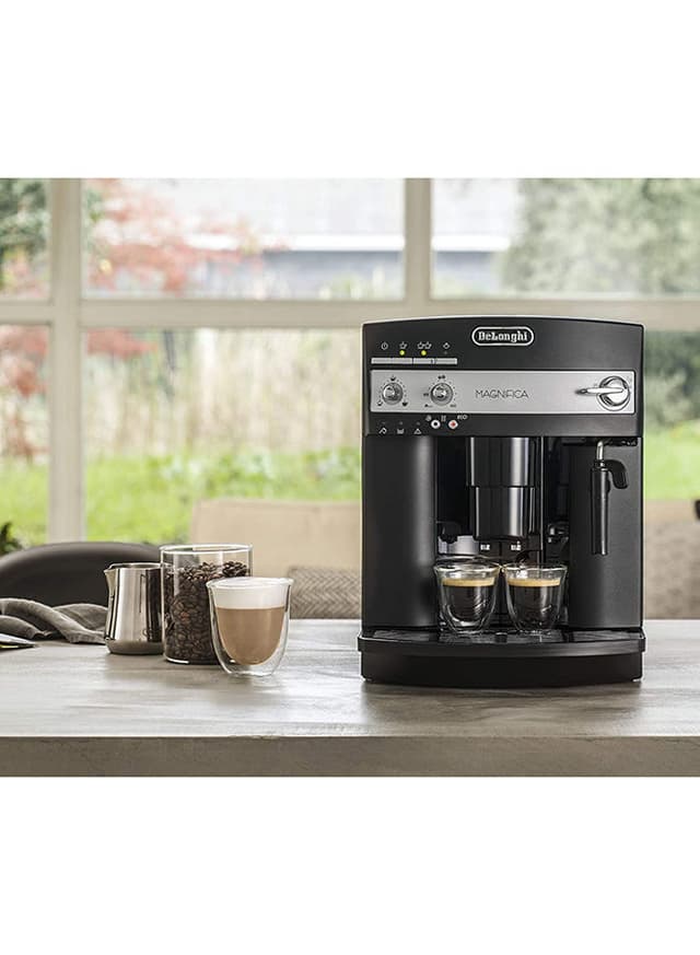 ماكينة قهوة بقوة 1450 واط Magnifica Bean To Cup Coffee Maker Esam3000.B - De'Longhi